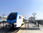 Arrow Stadler DMU Car # 3403 at San Bernardino Downtown Station 